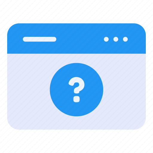 Webpage, question, website, web icon - Download on Iconfinder