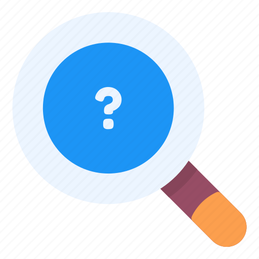 Search, question, find, magnifier, zoom, glass icon - Download on Iconfinder