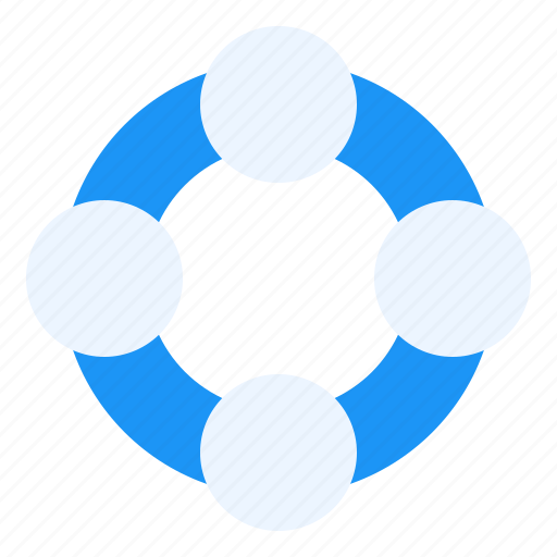 Circle, support, system, help, arrow icon - Download on Iconfinder