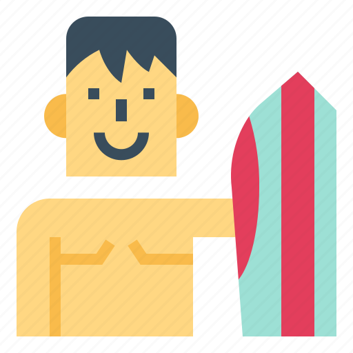 Man, surfer, people, equipment, avatar icon - Download on Iconfinder
