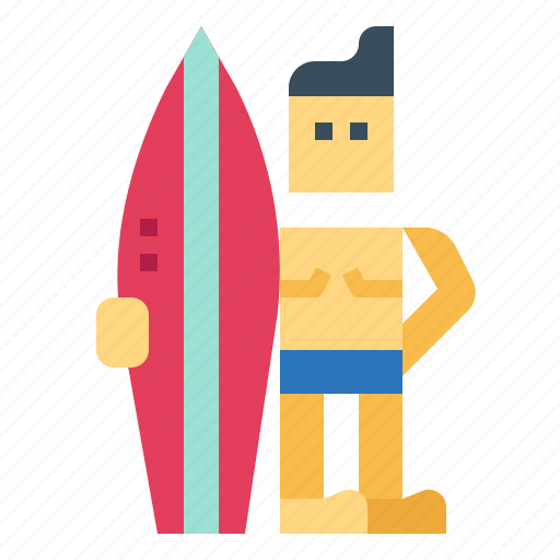 People, surf, water, ski, man, sports icon - Download on Iconfinder
