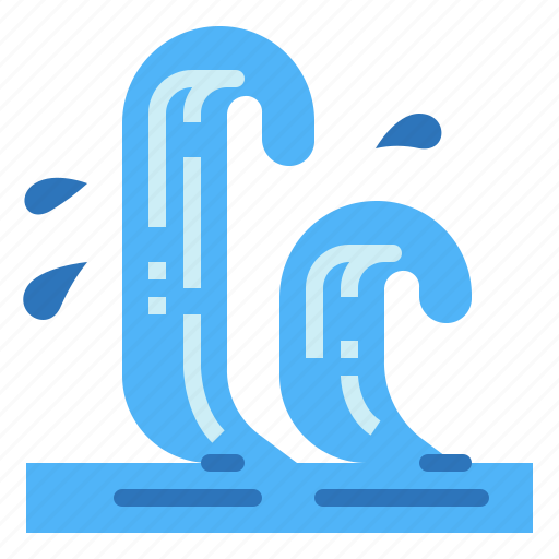 Wave, ocean, nature, sea, lake, water icon - Download on Iconfinder