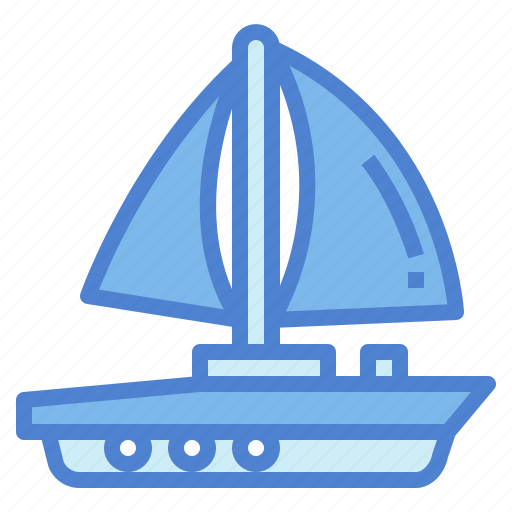 Sailing, boat, transport, sports icon - Download on Iconfinder