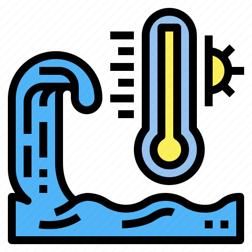 Hot, water, temperature, sea, weather icon - Download on Iconfinder