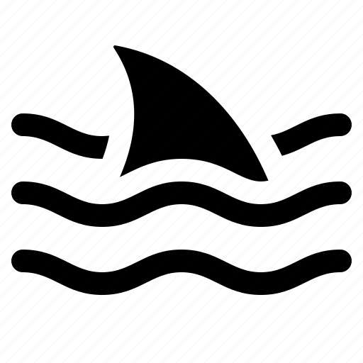 Fin, fish, ocean, sea, shark, water icon - Download on Iconfinder