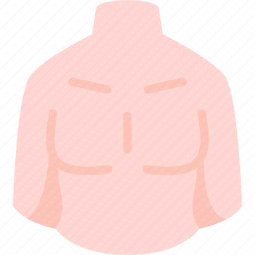 Breast, torso, body, chest, muscle icon - Download on Iconfinder