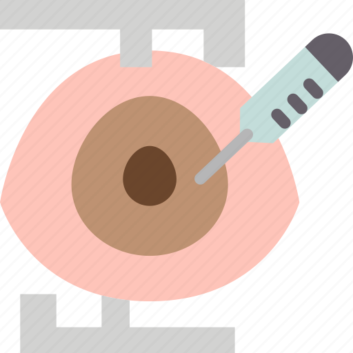 Eye, surgery, cornea, lasik, vision icon - Download on Iconfinder