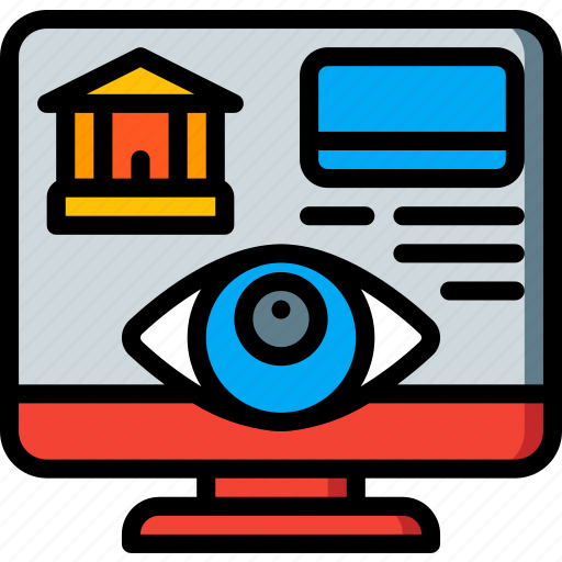 Account, bank, security, spy, surveillance icon - Download on Iconfinder
