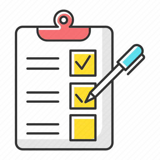 Check, checkbox, checklist, feedback, form, opinion, poll icon - Download on Iconfinder