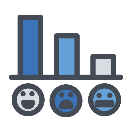 Graph, rate, rating, smile, survey icon - Free download