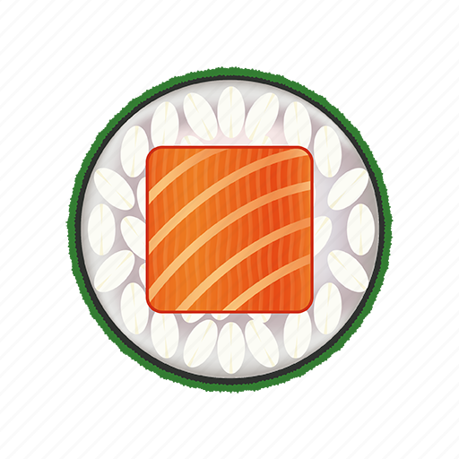 asia, asian, cuadrado, delicacy, dinner, fresh, gourmet, japan, japanese, lunch, meal, restaurant, rice, roll, salmon, seafood, sushi, traditional 