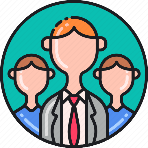 Leadership, business, company, group, people, team, teamwork icon - Download on Iconfinder