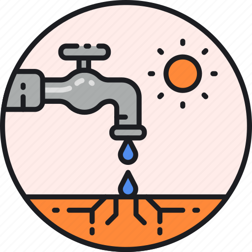 Scarcity, water, drought, dry, dryness, pipe, shortage icon - Download on Iconfinder