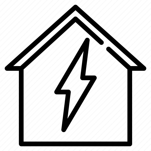 House, home, smart, electronics, building, energy, power icon - Download on Iconfinder