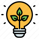 green, energy, ecology, light, bulb, bio
