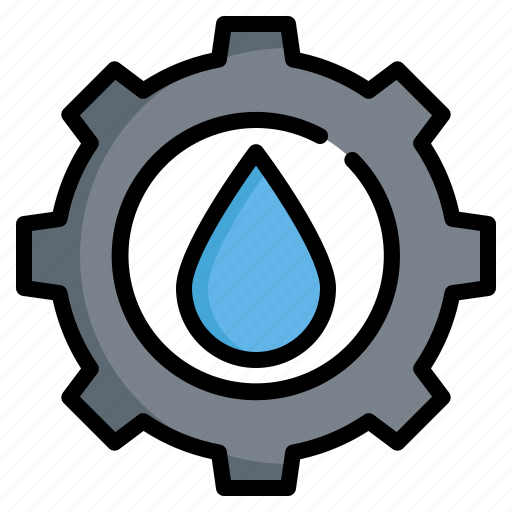 Water, energy, system, ecology, eco, drop, setting icon - Download on Iconfinder