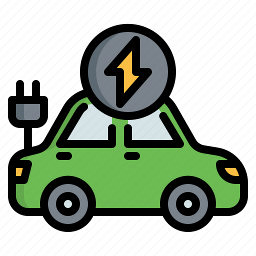 Electric, car, vehicle, hybrid, battery, eco, transportation icon - Download on Iconfinder