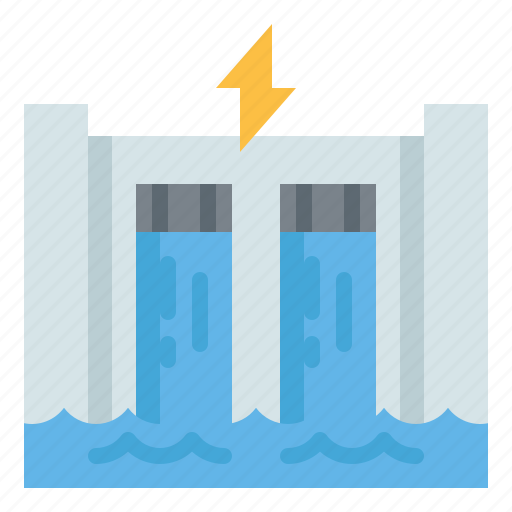 Dam, hygro, power, water, industry, sustainable, ecology icon - Download on Iconfinder