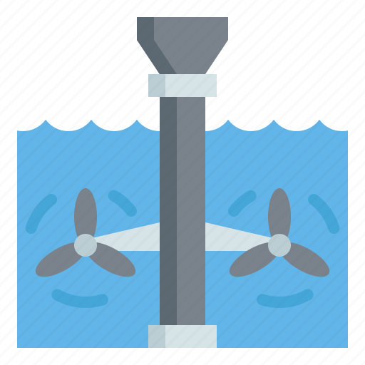Tidal, power, energy, sea, renewable, ecology, sustainability icon - Download on Iconfinder