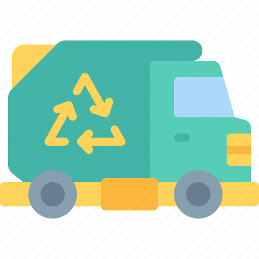 Garbage, truck, recycle, transportation, vehicle icon - Download on Iconfinder