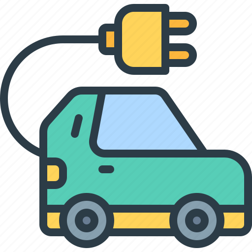 Electric, car, vehicle, transportation, automobile icon - Download on Iconfinder