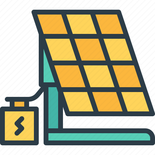 Solar, panel, energy, renewable, industry, power icon - Download on Iconfinder