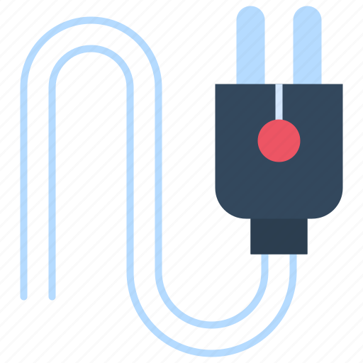 Cable, charging, electric, plug, power, round, supply icon - Download on Iconfinder