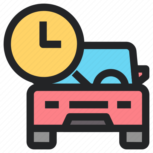 Suv, car, vehicle, transport, automobile, cars, clock icon - Download on Iconfinder