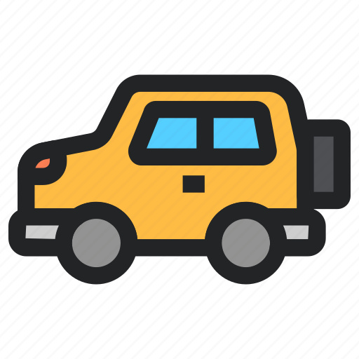 Suv, car, vehicle, transport, automobile, cars, jeep icon - Download on Iconfinder