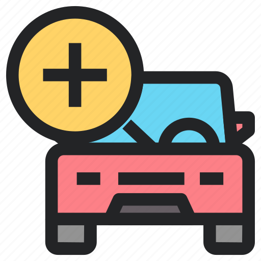 Suv, car, vehicle, transport, automobile, cars, plus icon - Download on Iconfinder