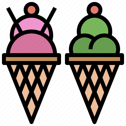 Candy, cone, cream, dessert, food, ice, sweet icon - Download on Iconfinder