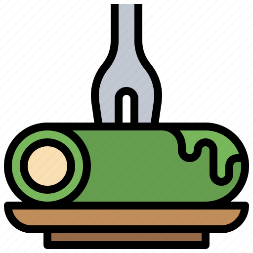 Bakery, cake, cherry, chocolate, food, pan, roll icon - Download on Iconfinder