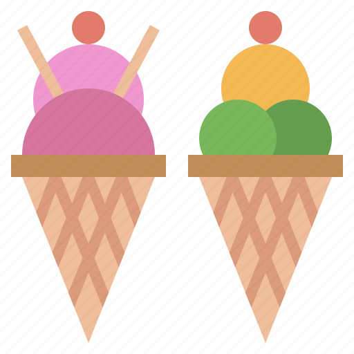Candy, cone, dessert, food, ice cream, sugar, sweet icon - Download on Iconfinder