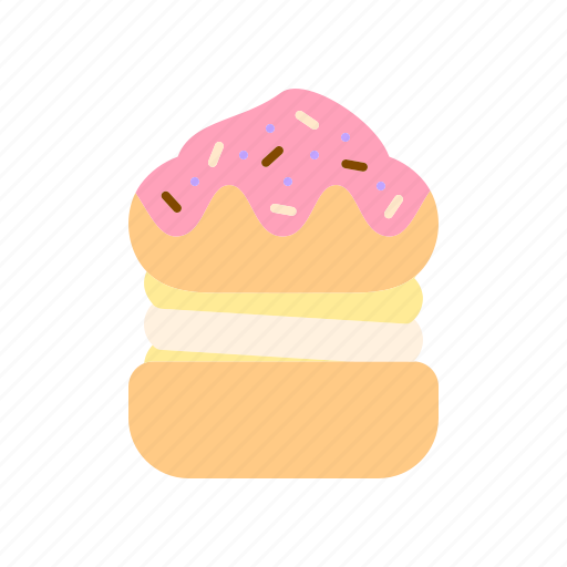 Cream puff, dessert, puff, sweet icon - Download on Iconfinder