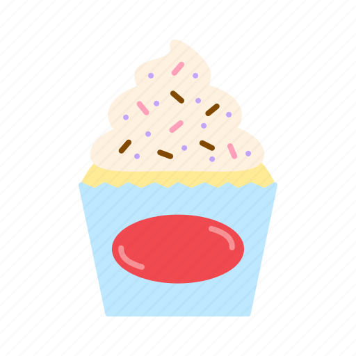 Cupcake, dessert, muffin, sweet icon - Download on Iconfinder