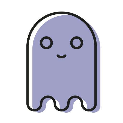 Cute, friend, ghost, halloween, scary, smile, sweet icon - Free download