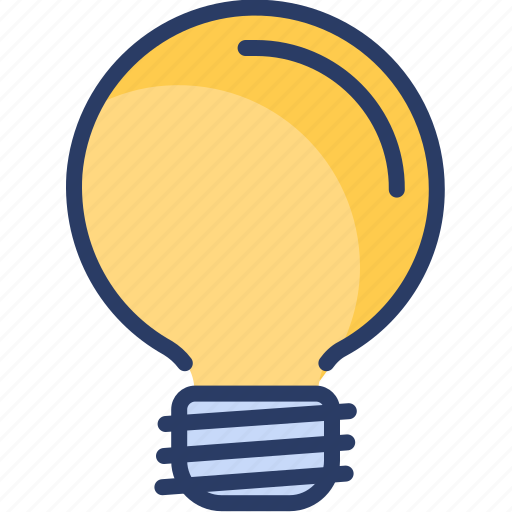 Bulb, electric, idea, lamp, led, light, power icon - Download on Iconfinder