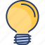 bulb, electric, idea, lamp, led, light, power 