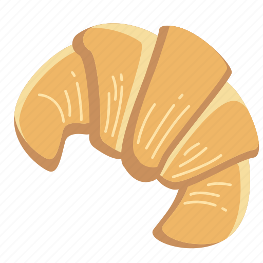 Croissant, bakery, dessert, bread, cream, breakfast, food icon - Download on Iconfinder