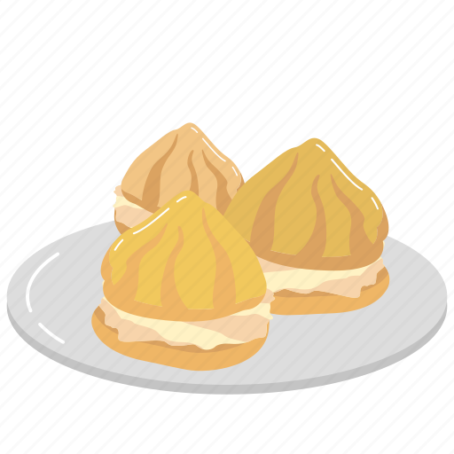 Sweet, cake, dessert, bakery, puff, cream, bread icon - Download on Iconfinder