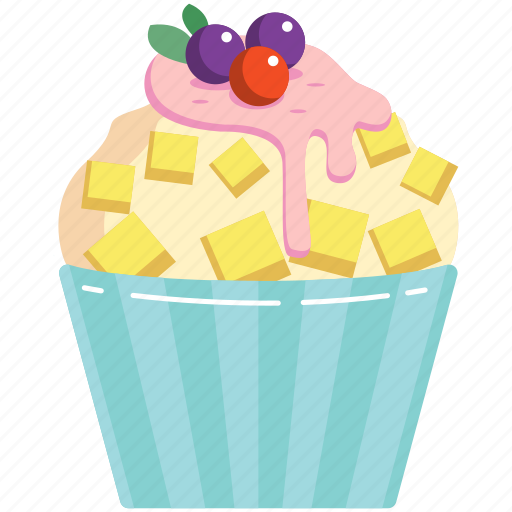 Sweet, cupcakes, dessert, cheesecake, strawberries, fruit, ice cream icon - Download on Iconfinder