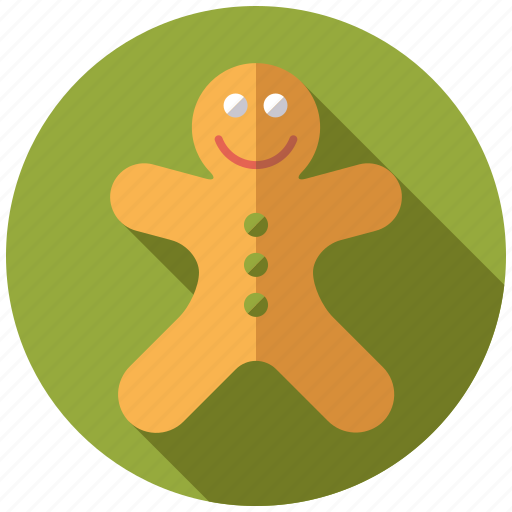 Cake, christmas, gingerbread, man, pastry, sweets icon - Download on Iconfinder