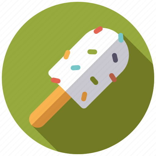 Dessert, ice cream, popsicle, sprinkles, sweets icon - Download on Iconfinder