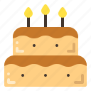 birthday cake, candle, birthday, cake