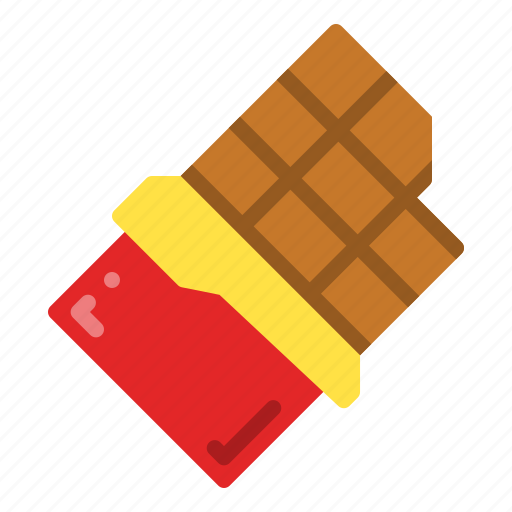 Chocolate, chocolate bar, valentine, candy bar icon - Download on Iconfinder