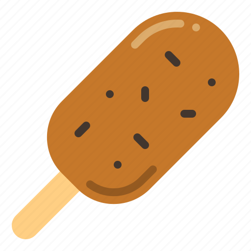 Ice cream bar, ice cream, popsicle, chocolate icon - Download on Iconfinder