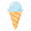 ice cream cone, gelato, ice cream, vanilla 