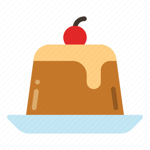 Pudding, dessert, panna cotta, custard icon - Download on Iconfinder