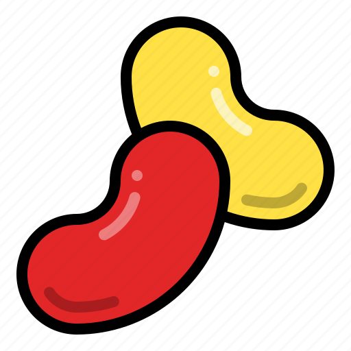 Jelly beans, candy, sweets, jelly bean icon - Download on Iconfinder