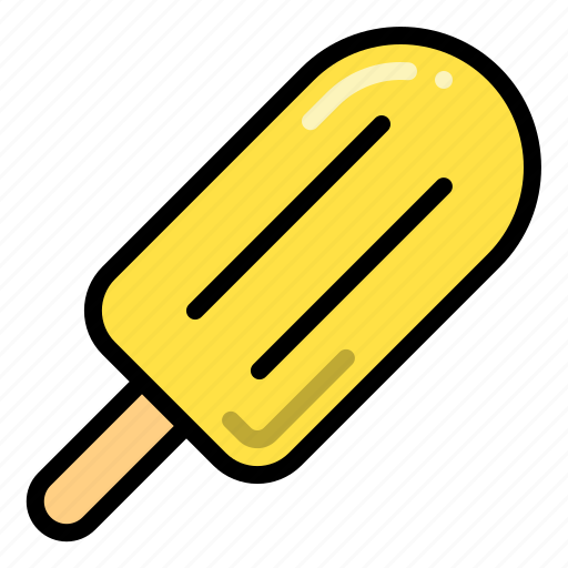 Popsicle, summer, ice cream, stick icon - Download on Iconfinder
